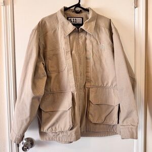 5.11 Tactical Series NRA Embroidered Conceal Heavy Full Zip Coat Jacket Large